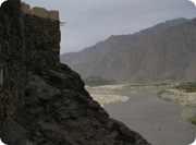Indus River from the Fort at Skardu